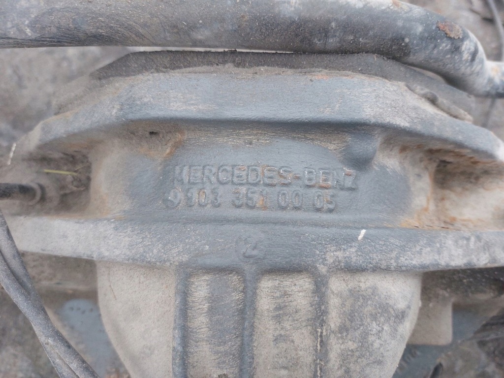 фото №10, Мост задний задняя oś mercedes sprinter ii 00-06 6023533010 9033510005 37:9