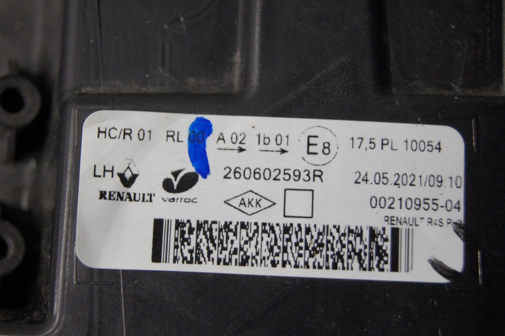 фото №4, Фара renault twingo iii lift лампа ліва звичайна led europa 2018-