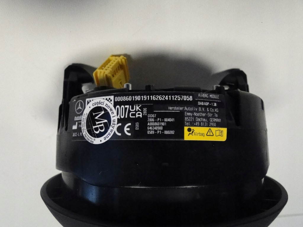 Mercedes подушка керма w кермо a0008601901 c 206 cle 236 glc 254 Зі Шроту