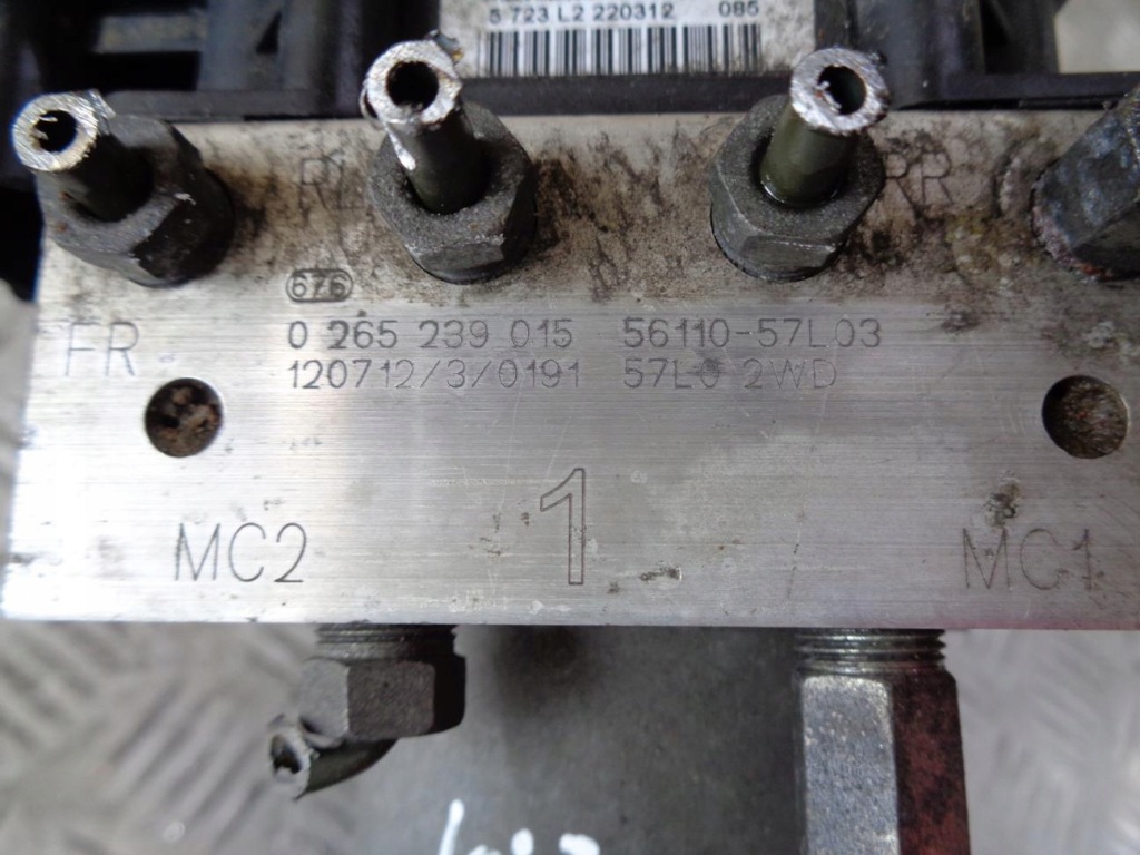 фото №7, Насос гальмівна abs suzuki kizashi 2.4 09- 56110-57l03 0265239015