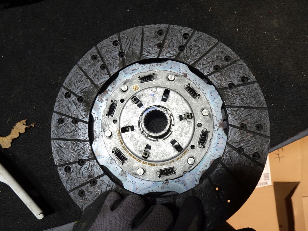 фото №5, Ford transit custom mk8 fl сцепление, колесо dwymasowe kk21-6477-ac 16900km