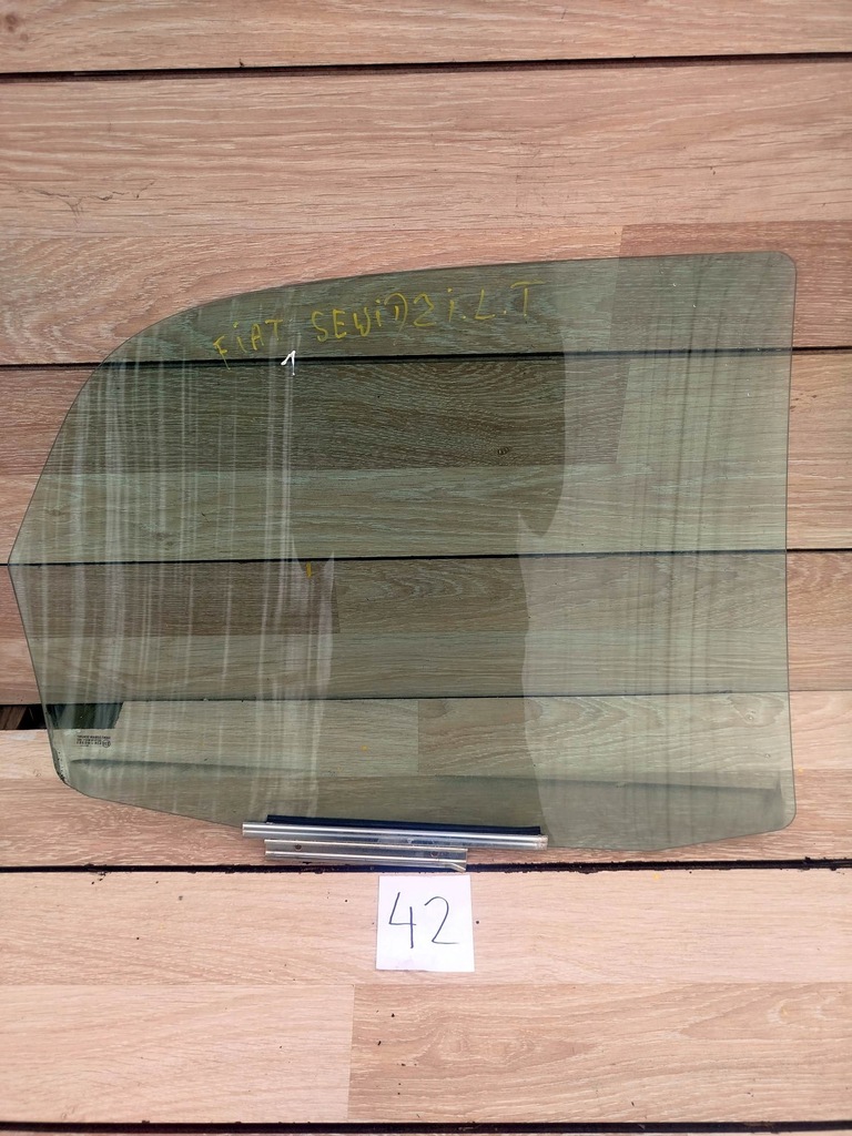 фото №1, Стекло боковая дверь левый задняя fiat sedici