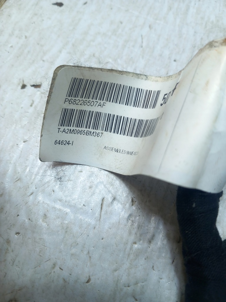 фото №11, Chrysler 200 15- джгут трубопровід двигуна 68226507af usa