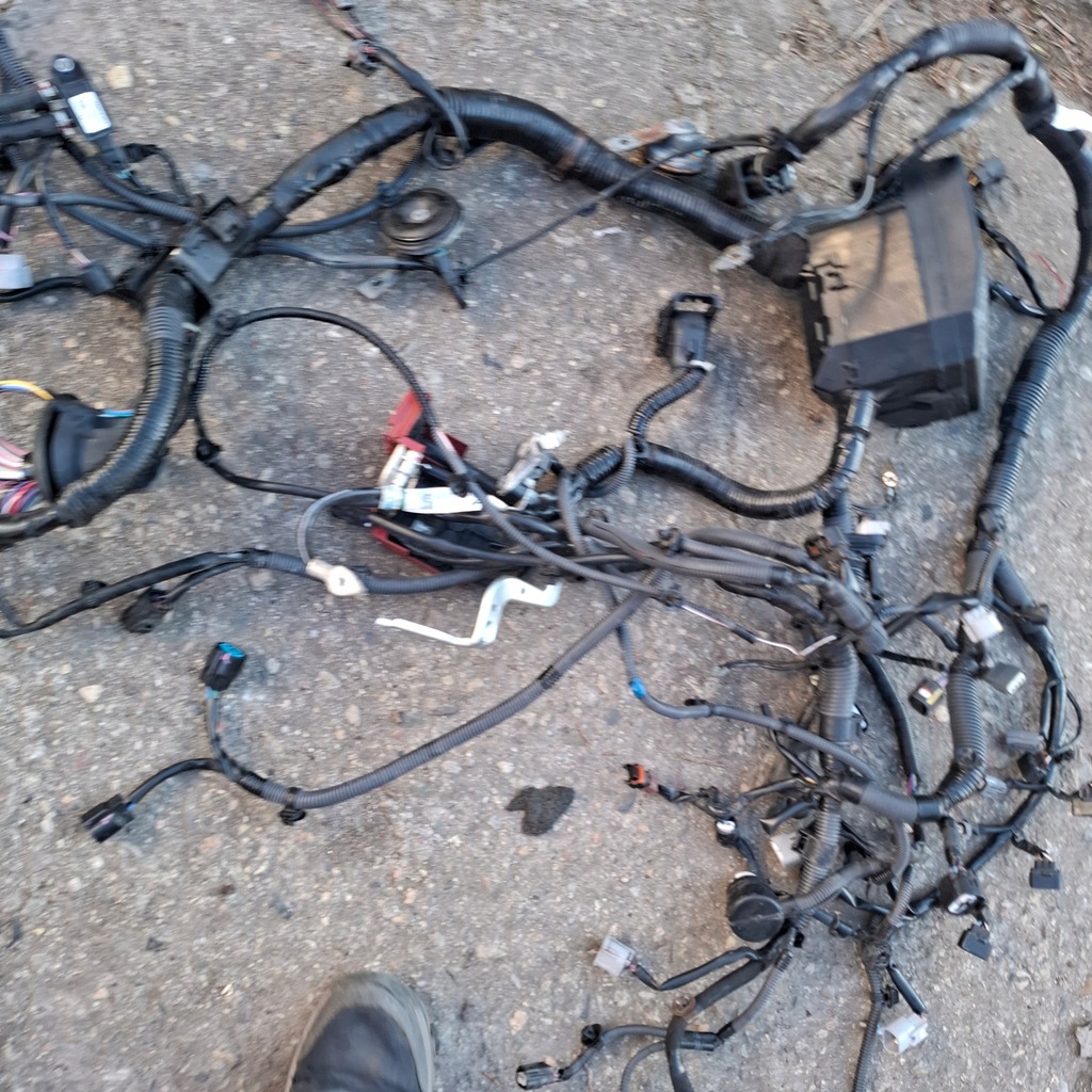 фото №6, Mitsubishi eclipse cross 18- 4wd 4x4 автоматическая коробка передач 1.5 электропроводка жгут провода