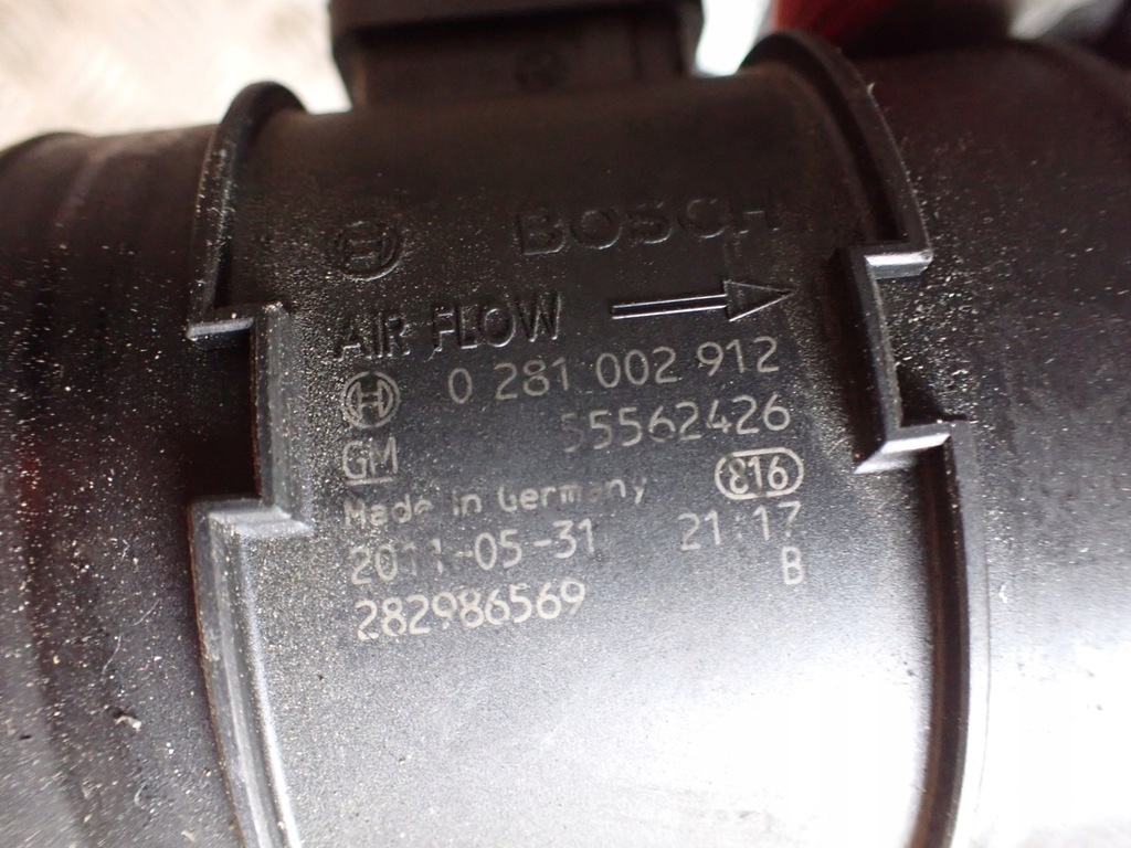 фото №6, Расходомер opel insignia a 0281002912 10963