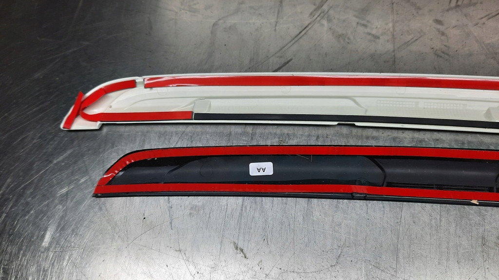 фото №11, Молдинг накладка бампера задняя 31330392 31330393 volvo xc40 18- nowa