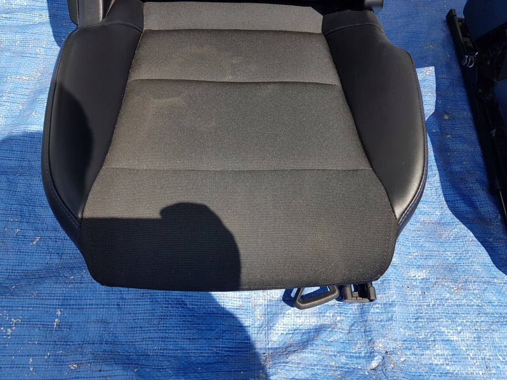 фото №7, Mg 4 eh32 сиденья обшивки комплект обивка заднее сиденье skórawnętrze