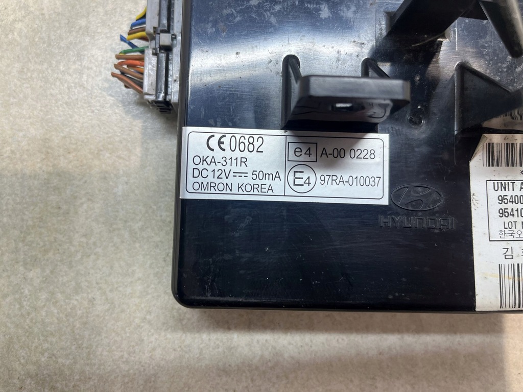 фото №9, Модуль комфорта hyundai sonata v6 3.3 954003k422