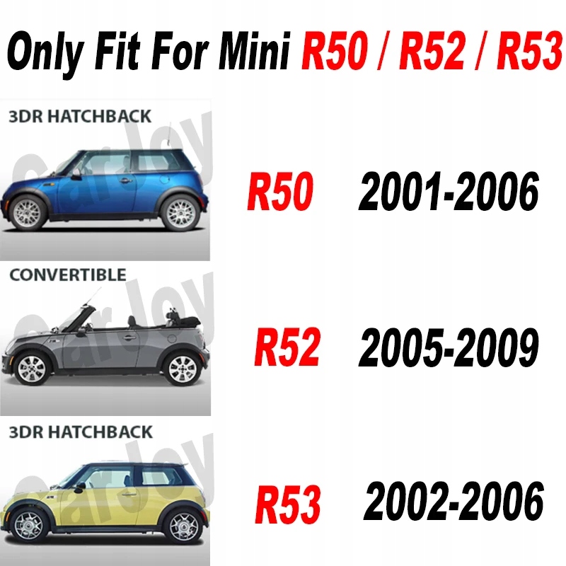 фото №3, Gold jackcar interior for mini one cooper s хэтчбек cabrio r50 r52 r53 de