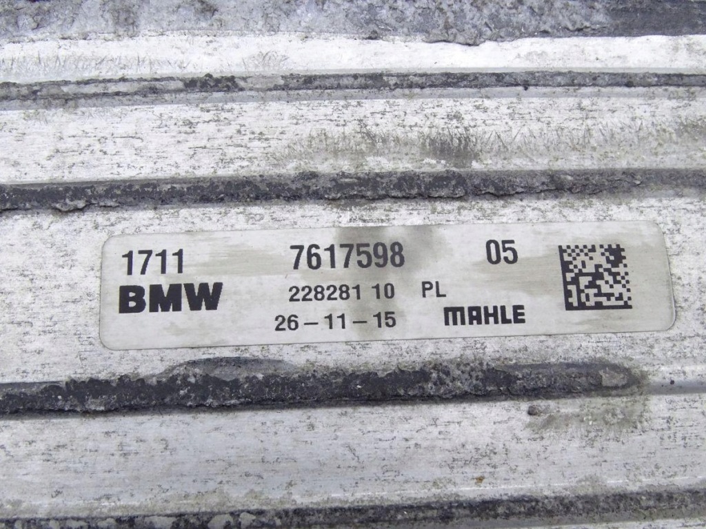 Mini f60 countryman one 17-24 1.5 d b37 интеркулер оригинал 7617598 Цена