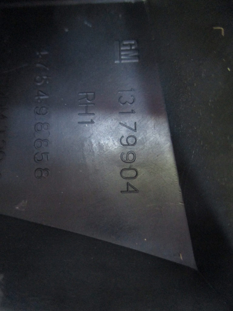 фото №7, Направляющая бампера правый задняя corsa d 13179904