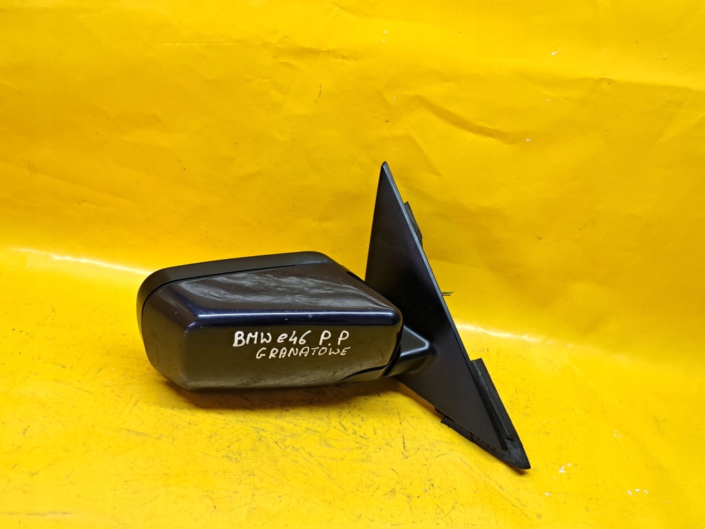 фото №8, Зеркало электрический правое bmw e46 granatowe 3контакты