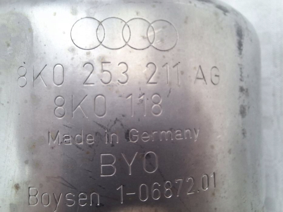 фото №6, Audi a5 8t sportback 2.0 tdi выхлоп гаситель конечный 8k0253611bh 8t0253078dj