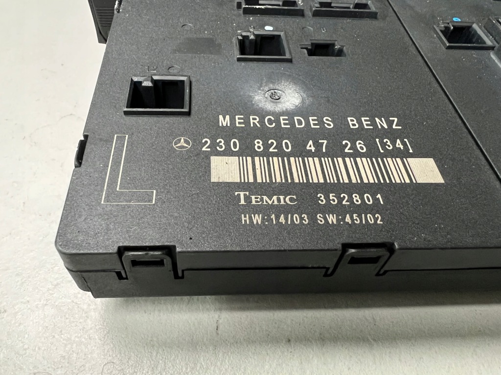 фото №3, Модуль дверь левый mercedes sl r230 w230