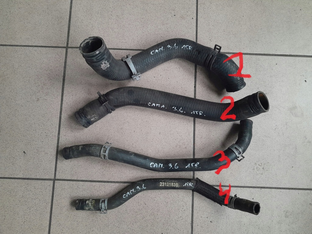 Купить Chevrolet camaro v рестайлинг  3.6 2013-15r шланг пабтрубок  труба воды 23121836