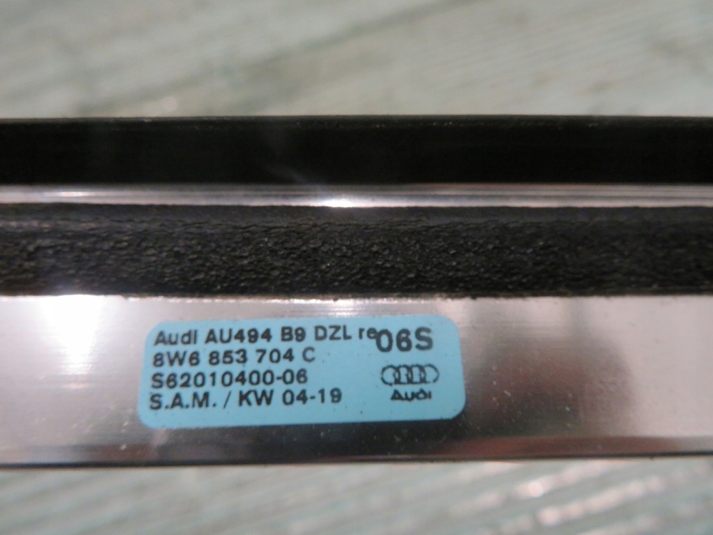 фото №9, Молдинг дахова хром права audi a5 8w coupe 19r