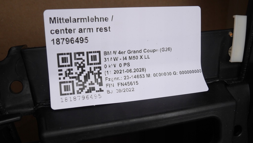 фото №10, Bmw g26 i4 m50 сидіння шкіра сидіння обшивки середина комплект jak nowe