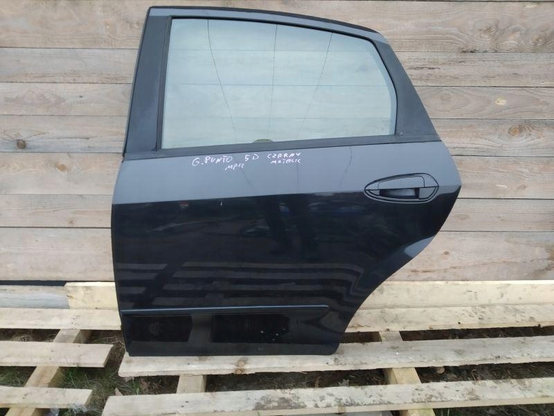 фото №1, Дверь левая задние задняя чёрные kpl fiat linea