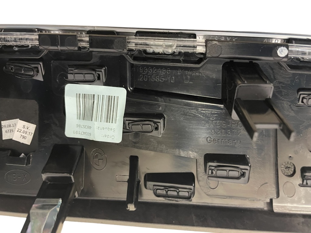 Декоративна led молдинг захист повітровід консолі структура drewno bmw x1 f48 Ціна