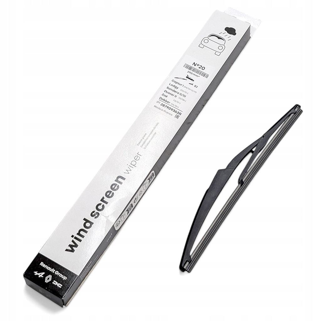 фото №1, Nowa оригинальная дворник 290mm задняя renault caprut duster dokker sandero