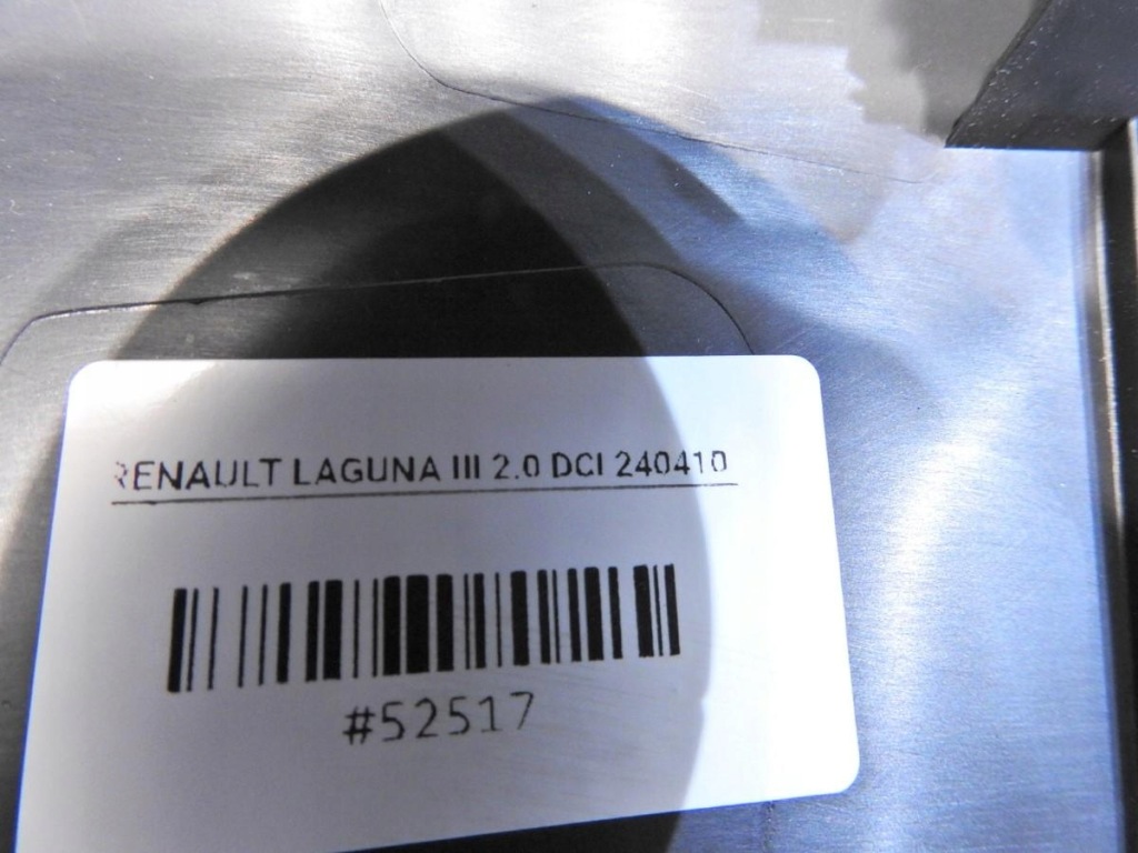фото №4, Захист поперечина заднього задня renault laguna iii 849200001r
