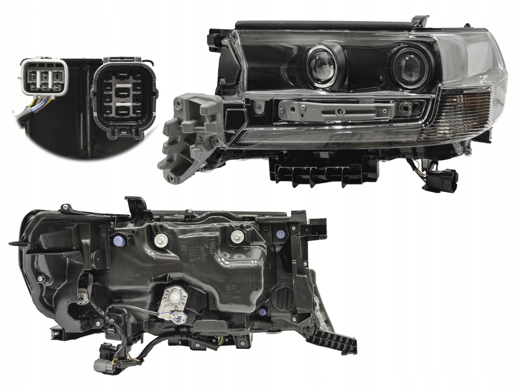 фото №1, Toyota land cruiser 200 2015- фара лампа левая 8110660k10