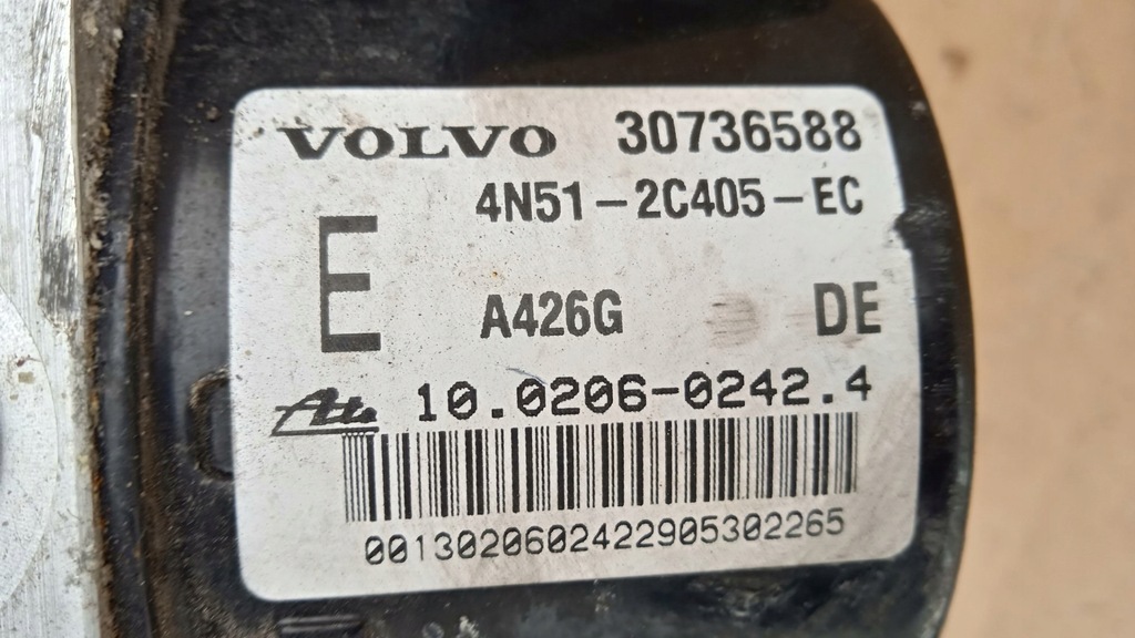 фото №3, Volvo c70 ii насос abs 30736588