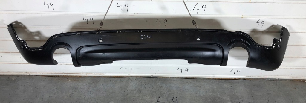 фото №1, Mini cooper countryman ii f60 16- накладка бампера заднього спойлер задня