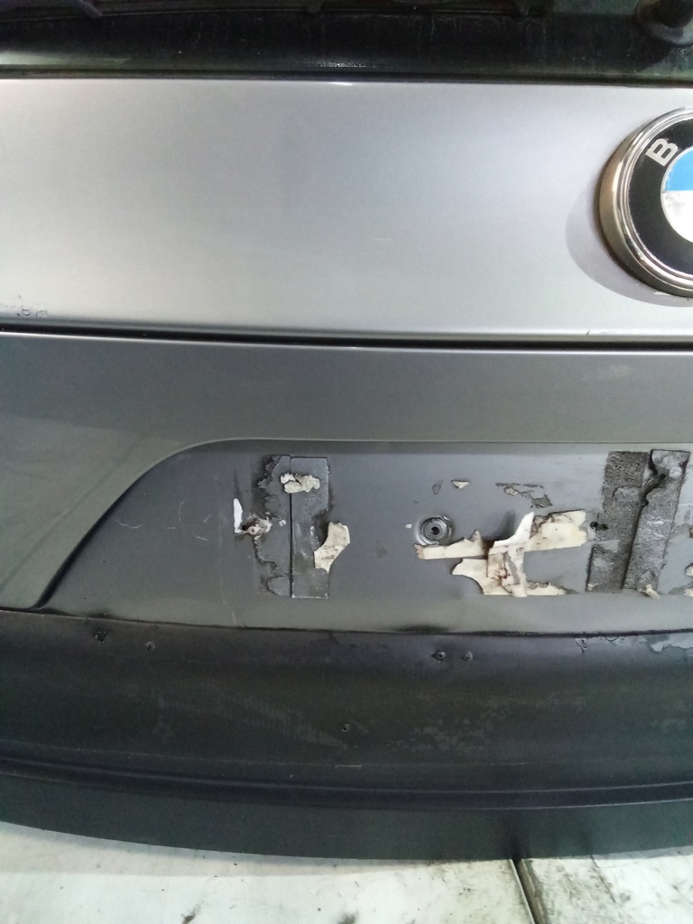 фото №8, I60 кришка багажника багажника bmw x3 e83 silbergrau