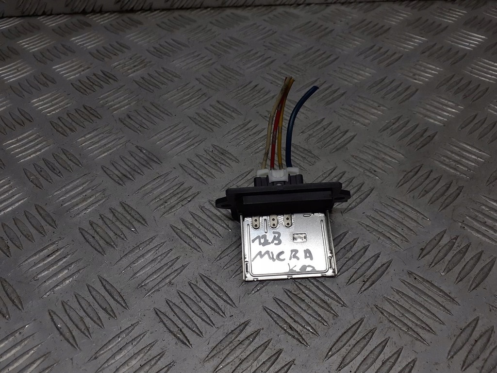 фото №1, Резистор резистор вентилятор nissan micra k12