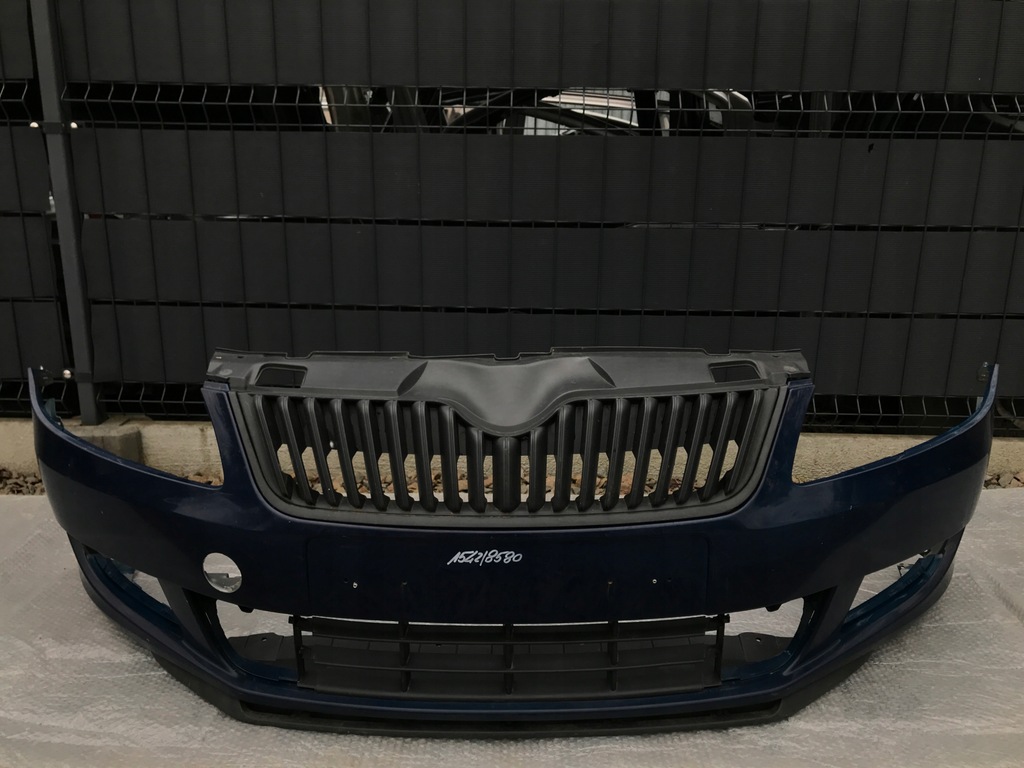 фото №1, Skoda fabia 2 ii 5j бампер перед lift 2010-2014