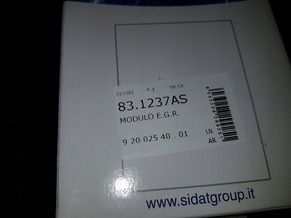 фото №13, Радіатор вихлопних газів egr renault trafic ii 2.0dci espace iv laguna 8200968414