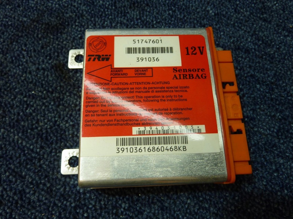 фото №1, Датчик модуль подушек 51747601 fiat grande punto