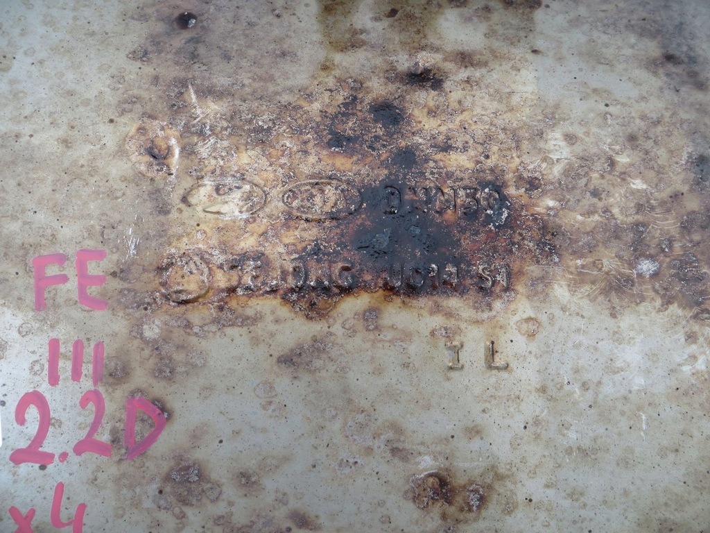 фото №9, Hyundai santa fe iii 2.2 гаситель выхлоп конечный 13-