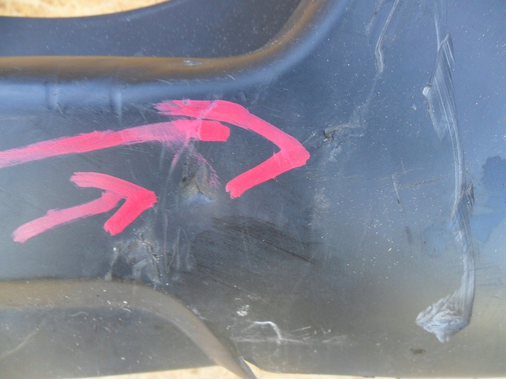 фото №9, Nissan x-trail t31 2008 2009 2010 бампер задний