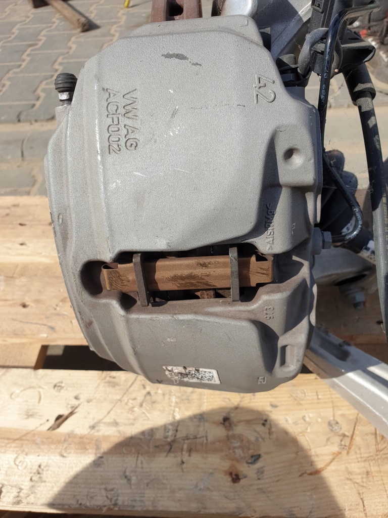 фото №11, Audi a6 c8 4k поворотний кулак лівий перед амортизатор важелі