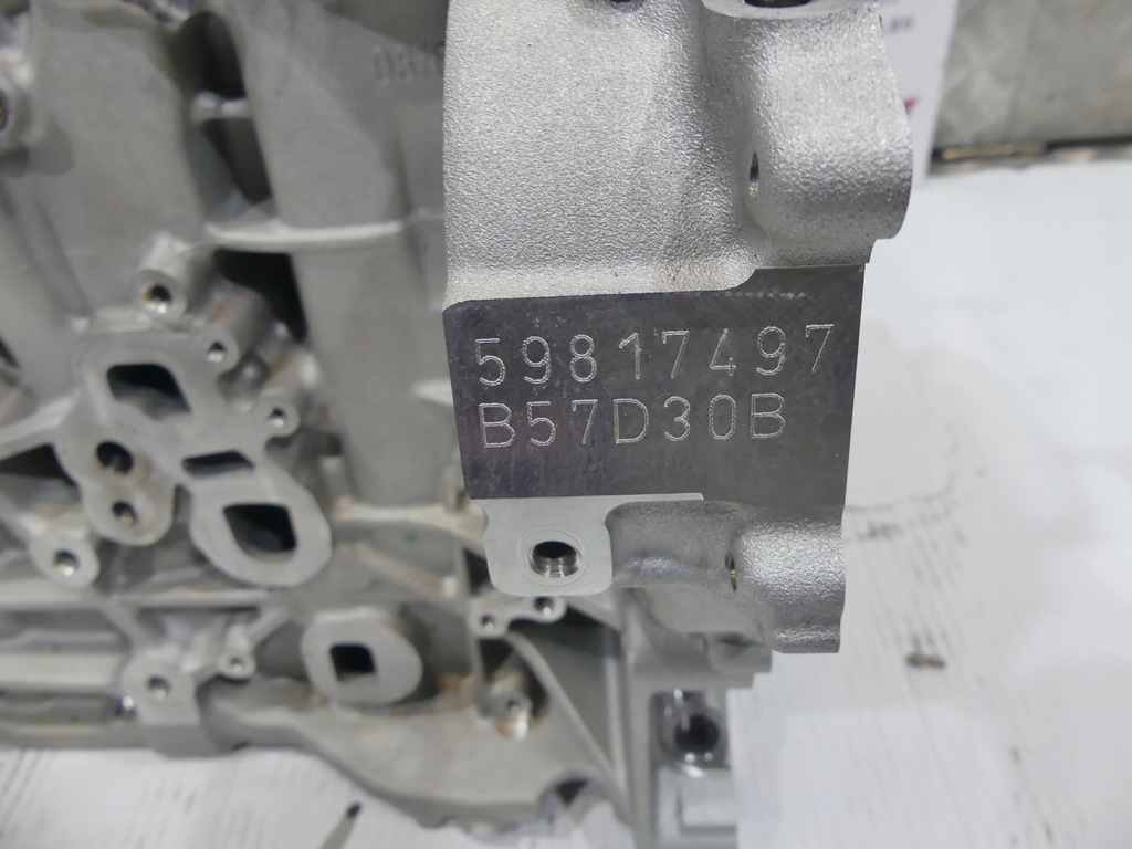 фото №10, Bmw g01 g05 g06 g20 g30 g11 dół двигателя блок поршни wał коленчатый b57d30b