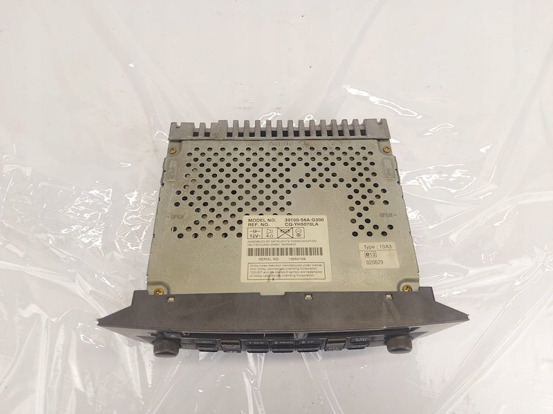 фото №10, Радио радиопроигрыватель кассета 39100-s6a-g300 honda civic 7 vii eu, ep, ev