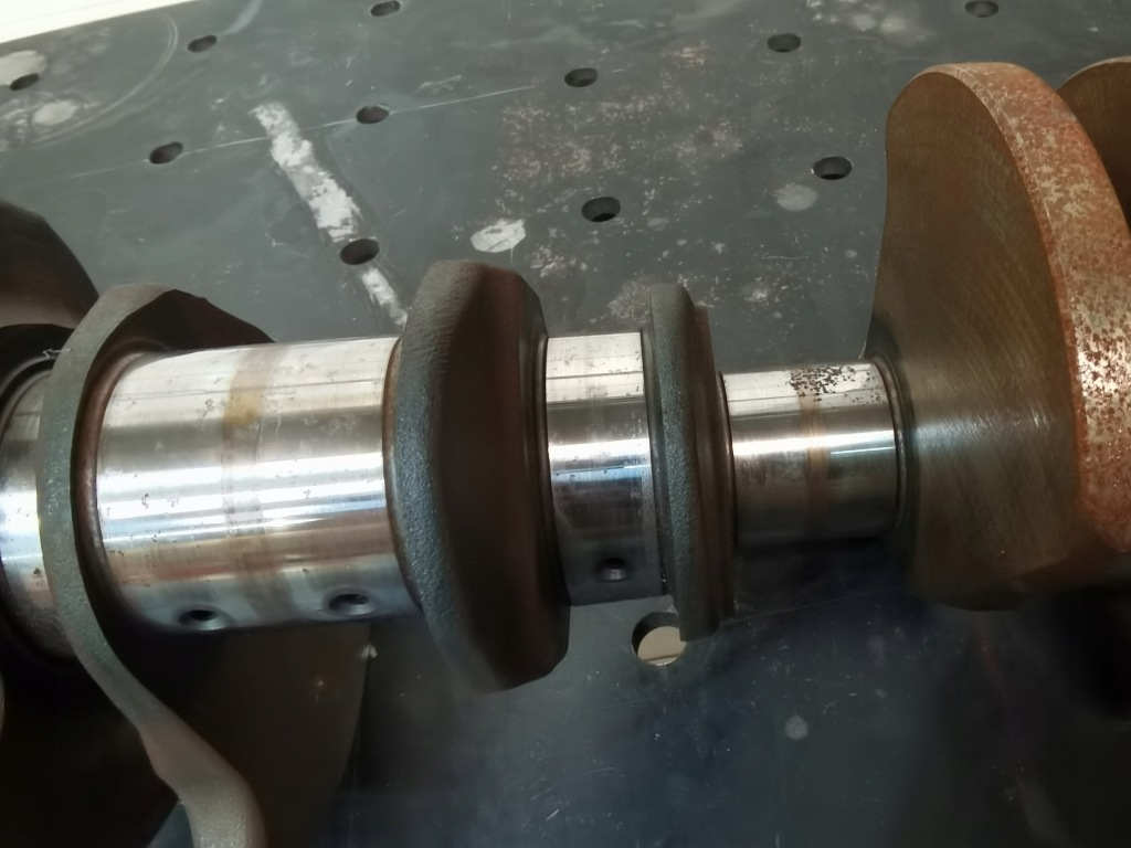 Mercedes w221 s klasa - wał коленчатый с вкладышами Оригинал