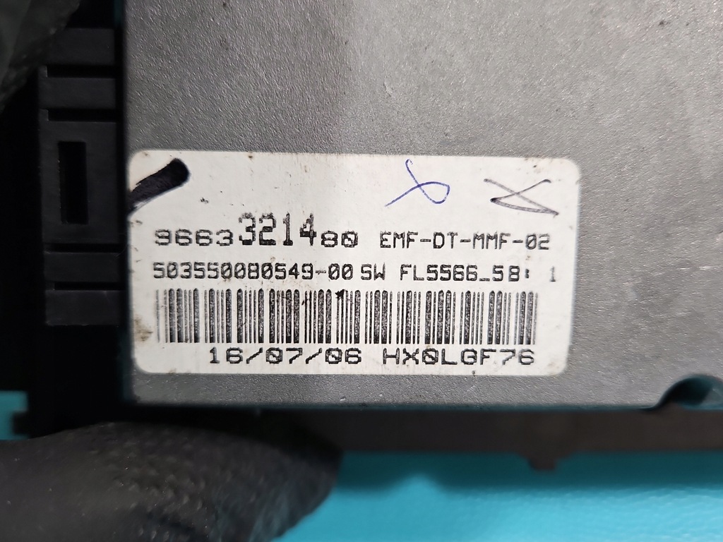 фото №7, Дисплей peugeot 407 9663321480 монітор