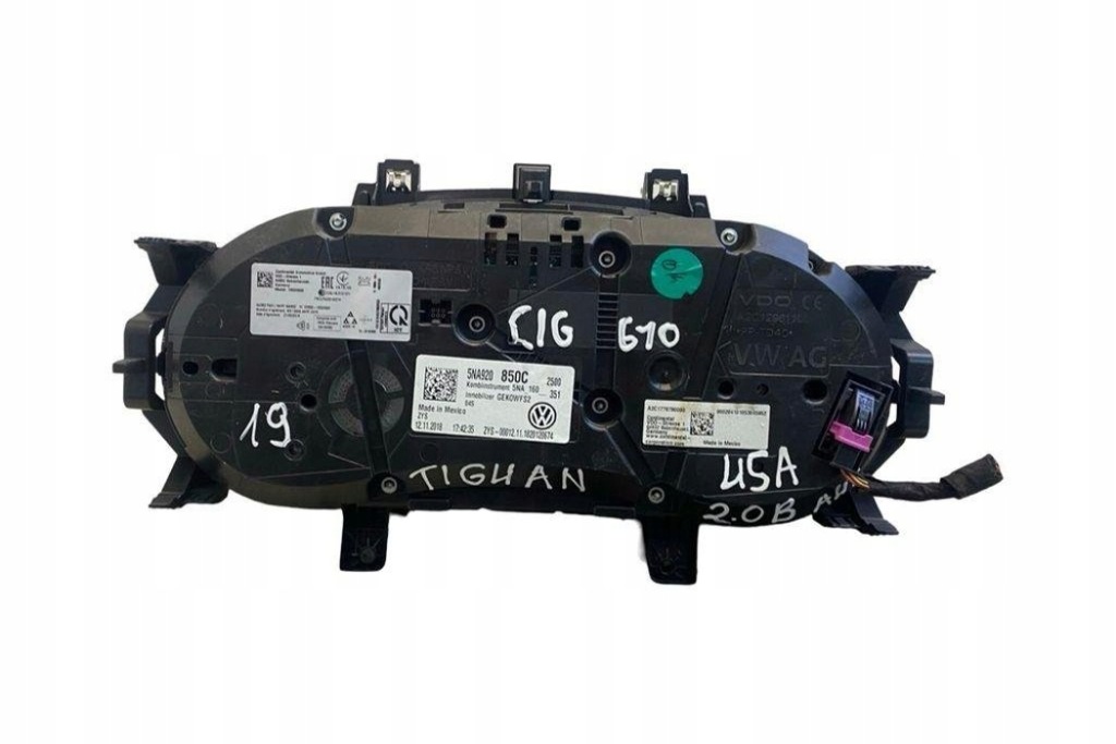 фото №9, Счетчик vw tiguan 5n_ a2c12961100 2.0l бензиновый 2019
