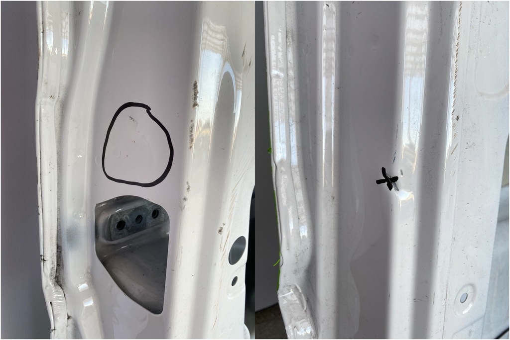 фото №13, Vw crafter 7c doka dubel дверь правое задние