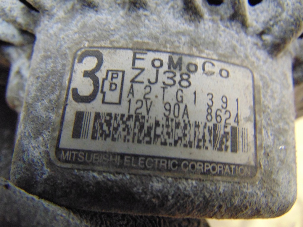 фото №13, Генератор mazda 2 ii de 1.3 бензин a2tg1391