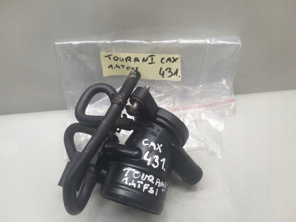 фото №11, Патрубок повітрозабірник труба турбіни 1.4 tsi cax cav touran golf passat 03c129656b