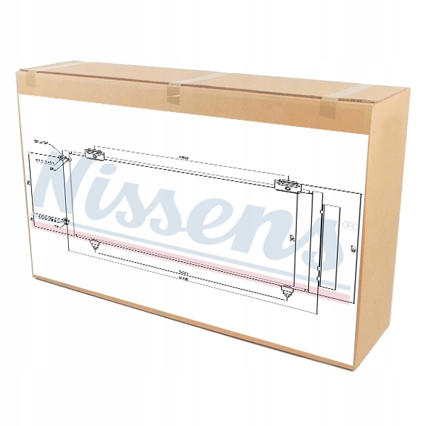 фото №1, Радиатор кондиционера do toyota corolla 2.0