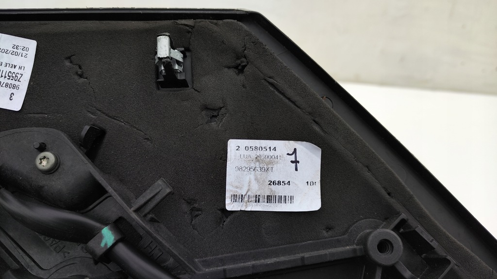 фото №9, Toyota proace ii zafira life зеркало левая электрический 7 pin lu06