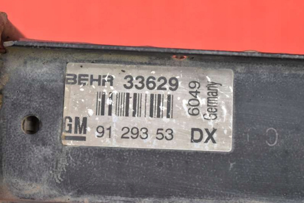 Интеркулер 9129353 opel astra 2 2 g 1.7 td 68 km 98-09 в Украине