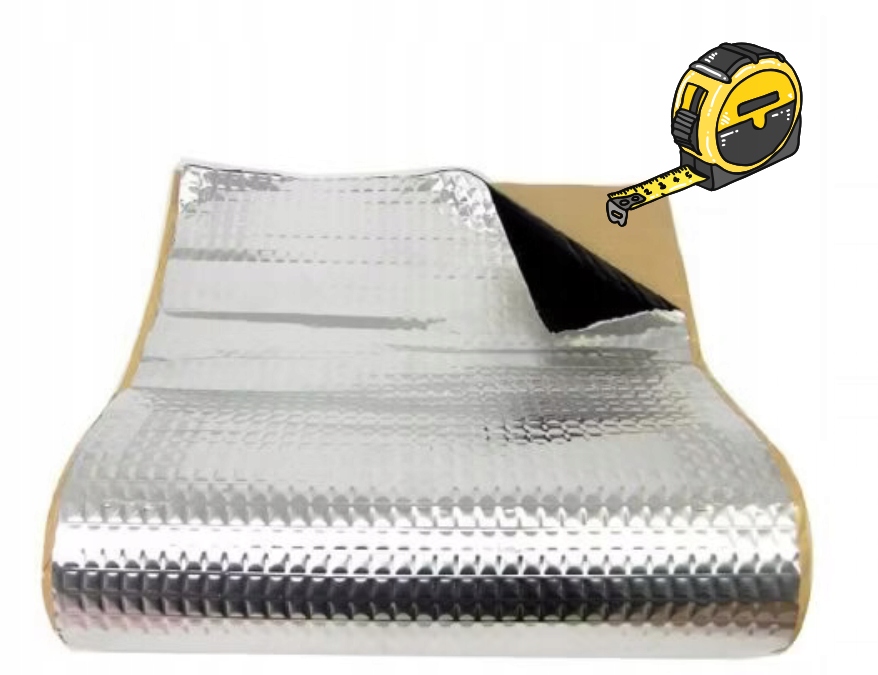 Мат шумоізоляційна бутилова antywibracyjna professional abm 2.0mm 25x25cm Київ