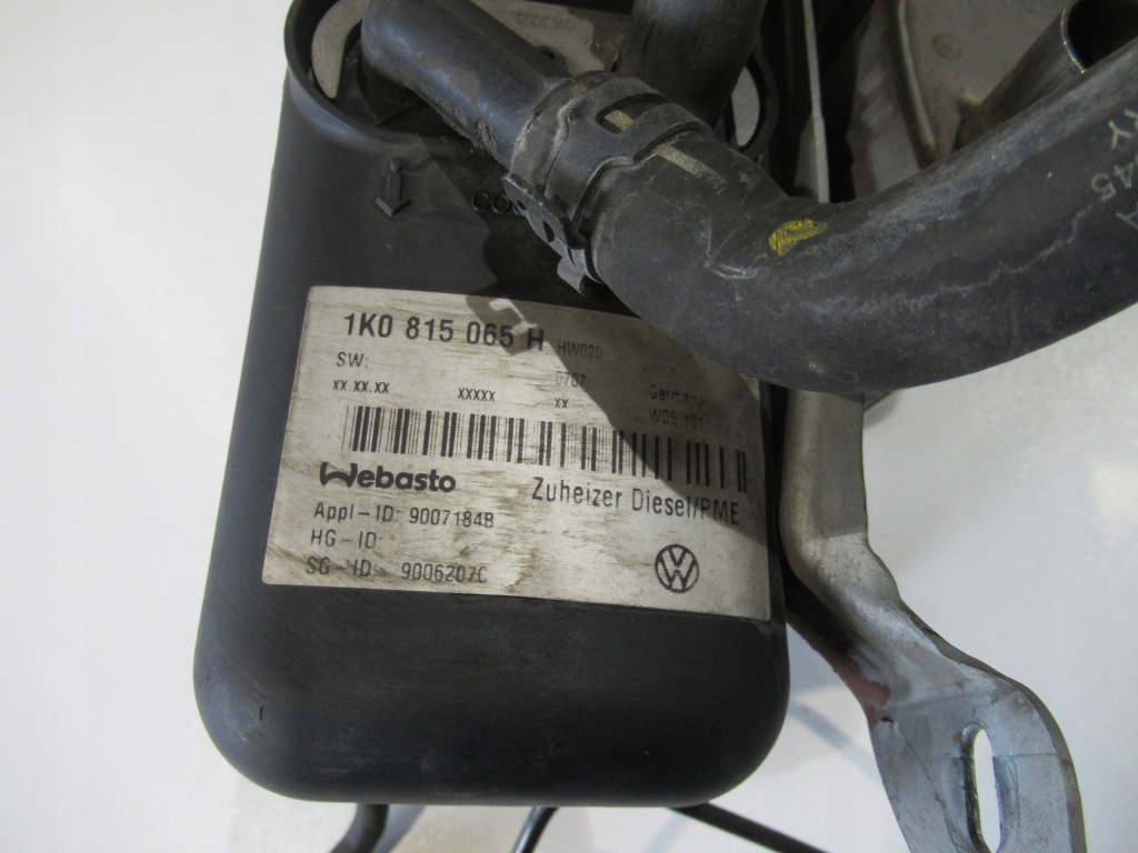 фото №5, Vw touran webasto обігрівач стояночний 1k0815065h