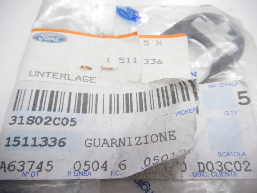 фото №10, Прокладка ручка перед ford fiesta 2001-2008 fusion 2002-2012 оригинальный номер 1511336